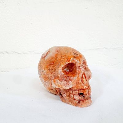 Sardonyx Skull - Toothless the full Cluster Skull