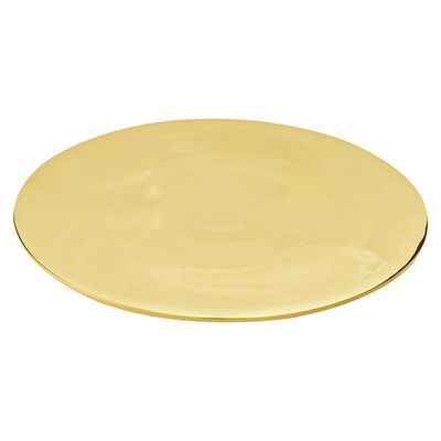 Kahn Brass Plate, 25 cm