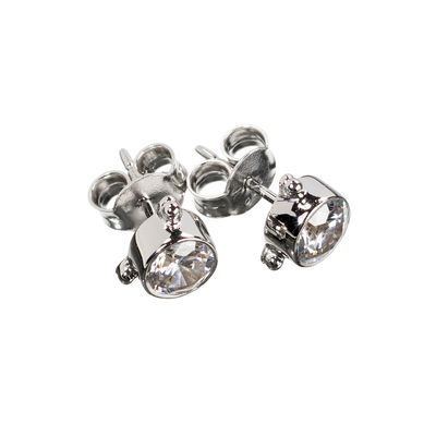 Darling Sparkle Earrings - Sterling Silver