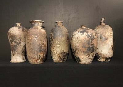 Copper Glaze Pots