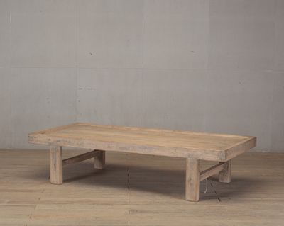 Coffee table - distressed pine
