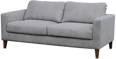 Sofa - Soft Grey Corduroy 3  Seater