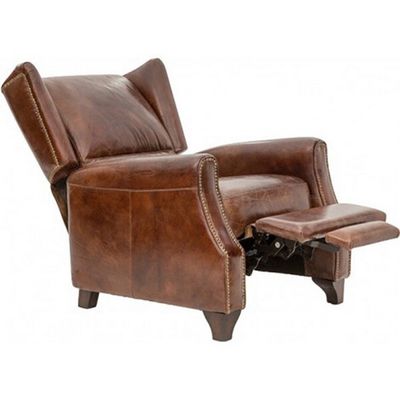 Armchair - Tan Leather