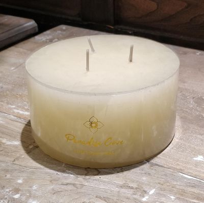 Candle - Pillar Candle 7.5 cm H with 3 wicks