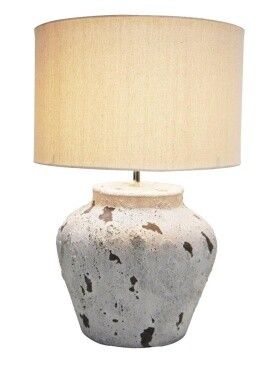 Lamp - Concrete Stone 62cm Table Lamp
