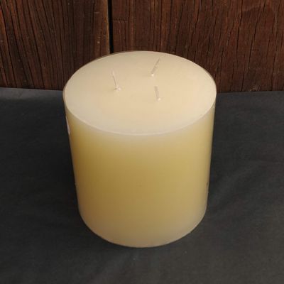 Candle - 15 cm white - 3 wicks