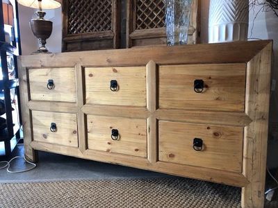 Drawers - Reclaimed wood with 6 Drawers