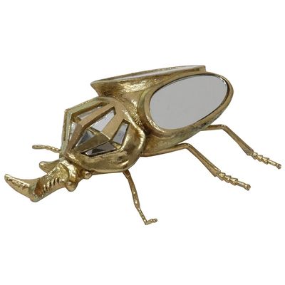 Beetle - Gold and Mirror
