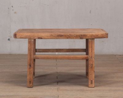 Coffee Table c 1920 Rustic Wood - Sold