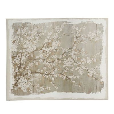 Art - White Cherry Blossom Canvas