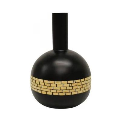 Vase - Zimi Bamboo Vase - Black and Natural