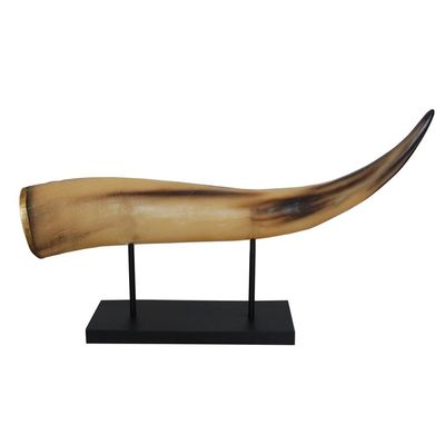 Statue - Ox Horn on Stand