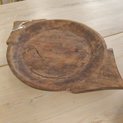 Old wooden Parat tray