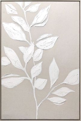 Art - Linen Flowers Texture Print Ver A