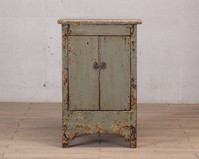 Cabinet - c1920 2 Doors - Greige Lacquer