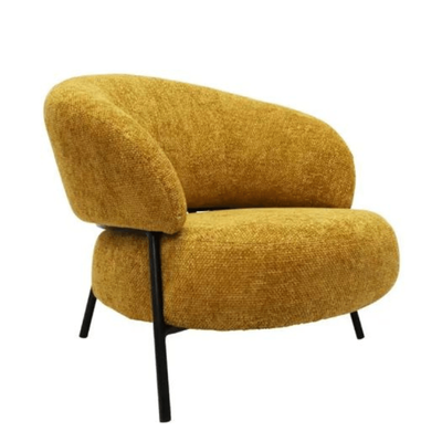 Occasional Chair - Mustard 85 x 70