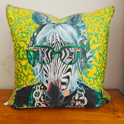 Art cushion - Neon Pop Art