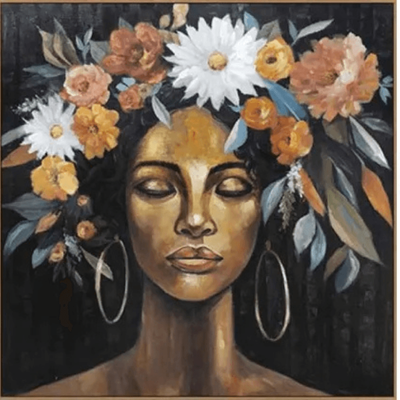 Art - Goddess - Framed Canvas 120 x 120