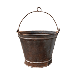 Bucket - Vintage Metal