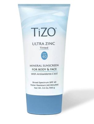 TIZO Ultra Zinc Tinted Body and Face Sunscreen SPF40 100gm