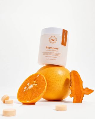 The Beauty Chef PLUMPERS Orange &amp; Tumeric Collagen Chewables