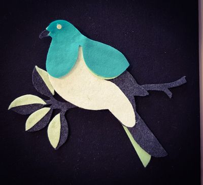 Kereru - Green tones