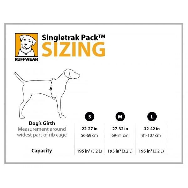 Pound Hounds Rescue Ruffwear Singletrak Dog Hydration Pack, Leads and