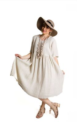 Damara Dress Latte