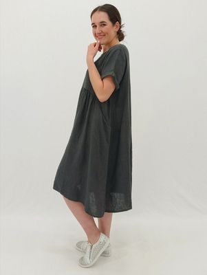 Helena Dress Charcoal