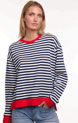 BASIC 123 Alaska Strip Sweatshirt