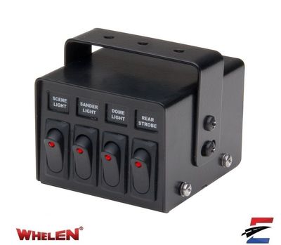 Whelen 4 Function Lighted Switchbox