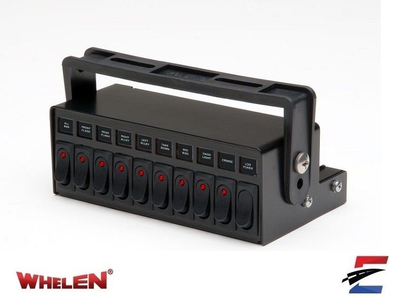 Whelen 10 Function Lighted Switchbox
