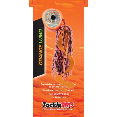 TacklePro Kabura Lure 60gm - Orange Lumo