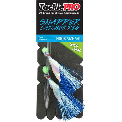 TacklePro Snapper Catcher Blue &amp; Lumo - 5/0