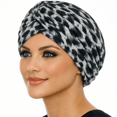 Bella Animal Print Turban