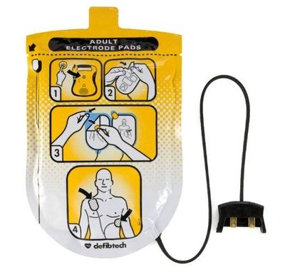 DefibTech Adult Defibrillation Pads DDP-100