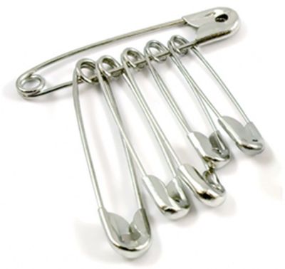 Safety Pins Set of 6