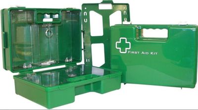 First Aid Kit Plastic Wall Mounted Empty