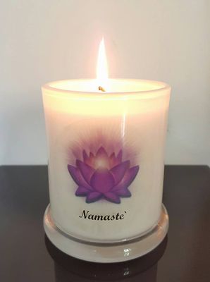 Zen - Lotus Flower/Namaste Soy Wax Candle