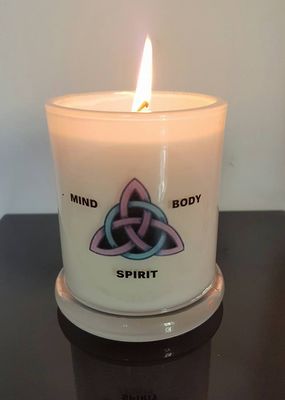 Zen - Triquetra - Mind, Body, Spirit Soy Wax Candle