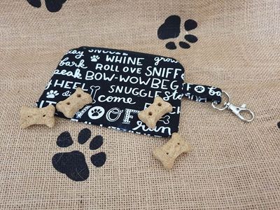Dog Treat Pouch - Words