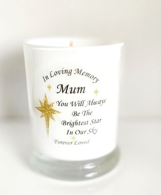Bright Star Memorial Candle