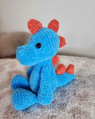 Dinosaur Plushie - Blue