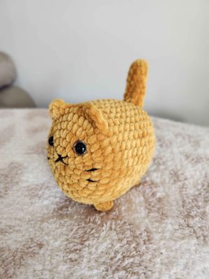 Cat Plushie ( Loaf Cat ) Ginger