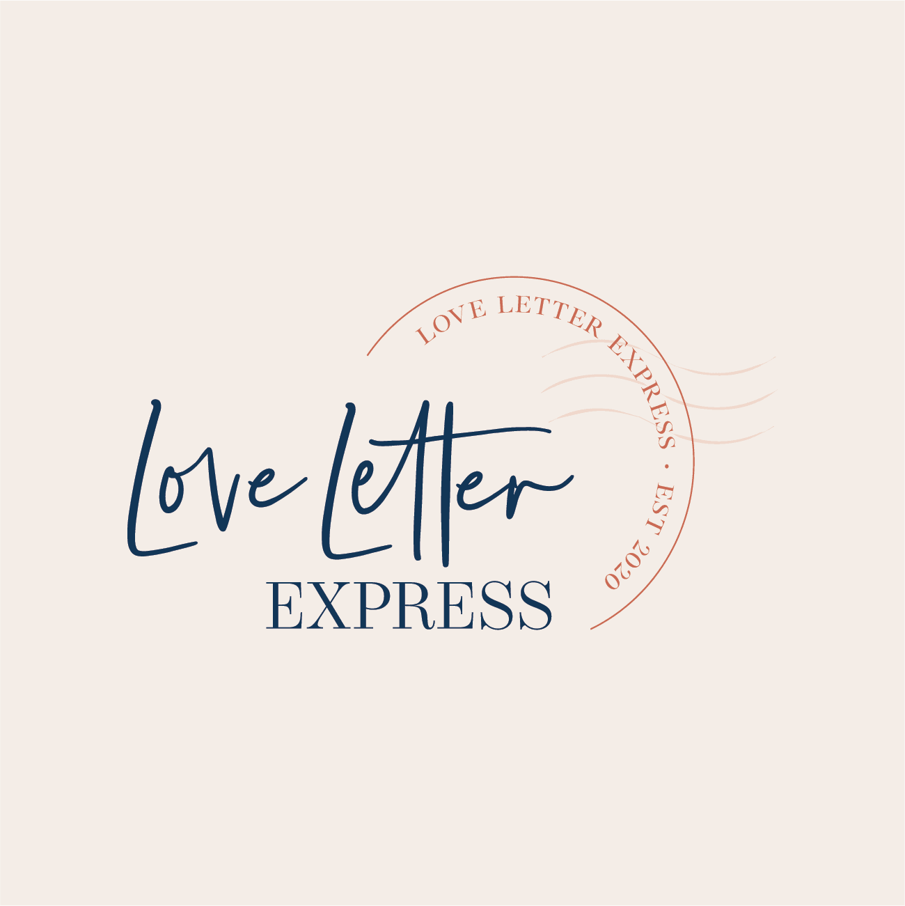 Love Letter Express | New website & branding by Magic Fingers Graphics