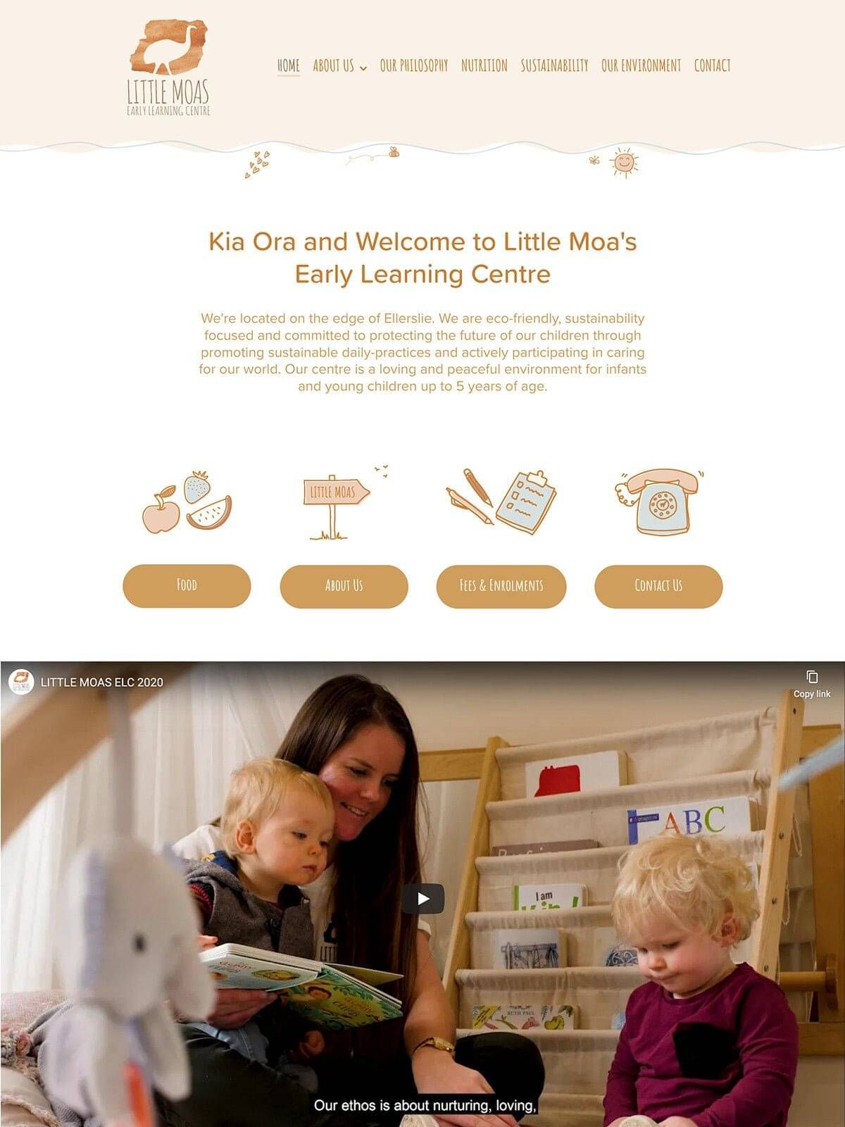 Little Moas | Newly Designed Rocketspark Website by Magic Fingers Graphics | Award winning design