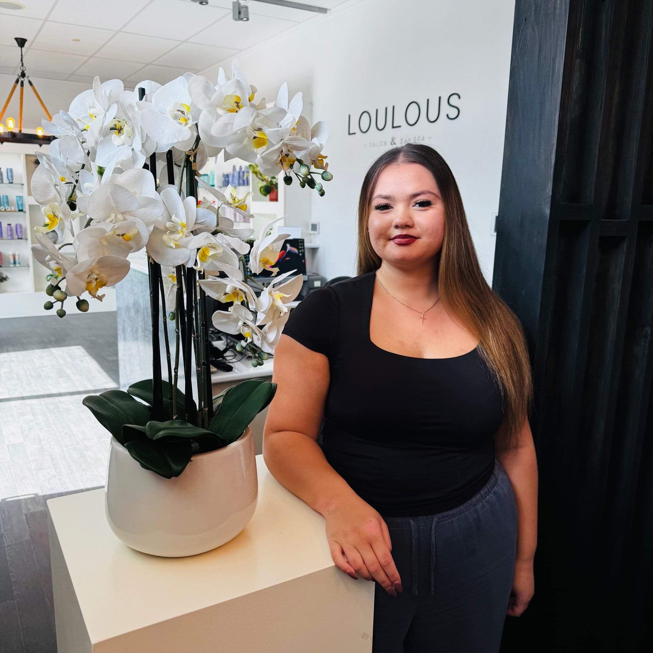 Audrey Dove. LouLous Salon Hair Stylist Cambridge. Hair salon, stylists, make-up artists, beautician, colour technician