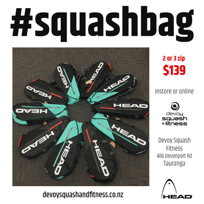 Head Squash Bag 9R Black