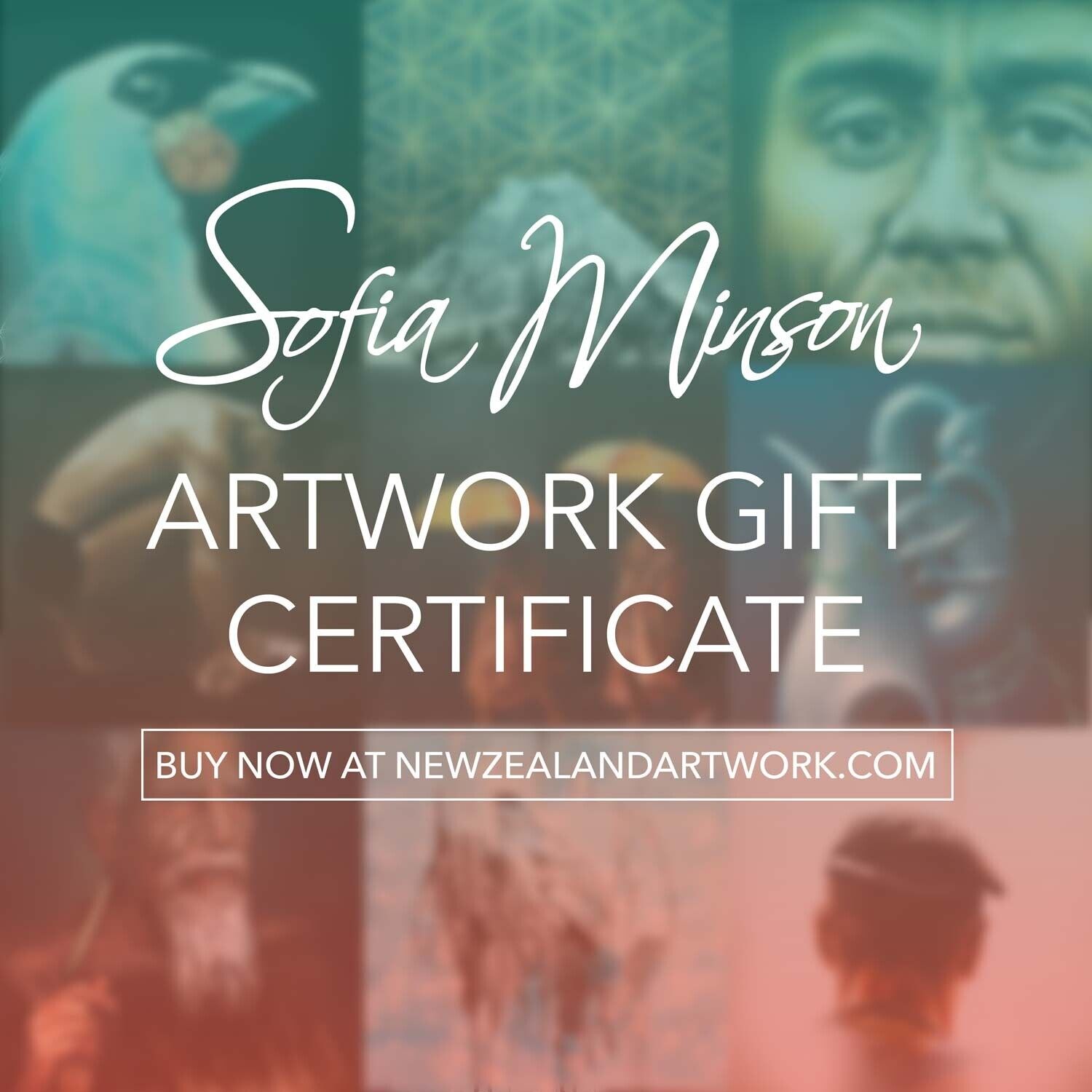Artwork Gift Certificate