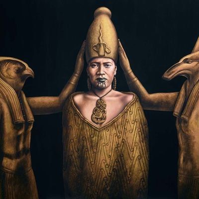 Art prints for sale -  Blessing the Pharaoh